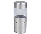 Agrigento Salt or Pepper Mill, Stainless Steel, Portable, 12cm