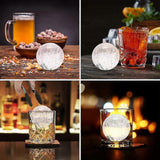 Scanno Ice Mould, Sphere, Silicone, 4pcs
