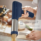 Pasta maker disassembled for cleaning with silicone kneading bag