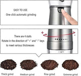 Modica Coffee Grinder, Electric, Portable, Stainless Steel Blade, 200W