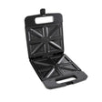 Triangle waffle maker with non stick plate and carry handle