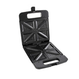 Triangle waffle maker with non stick plate and carry handle