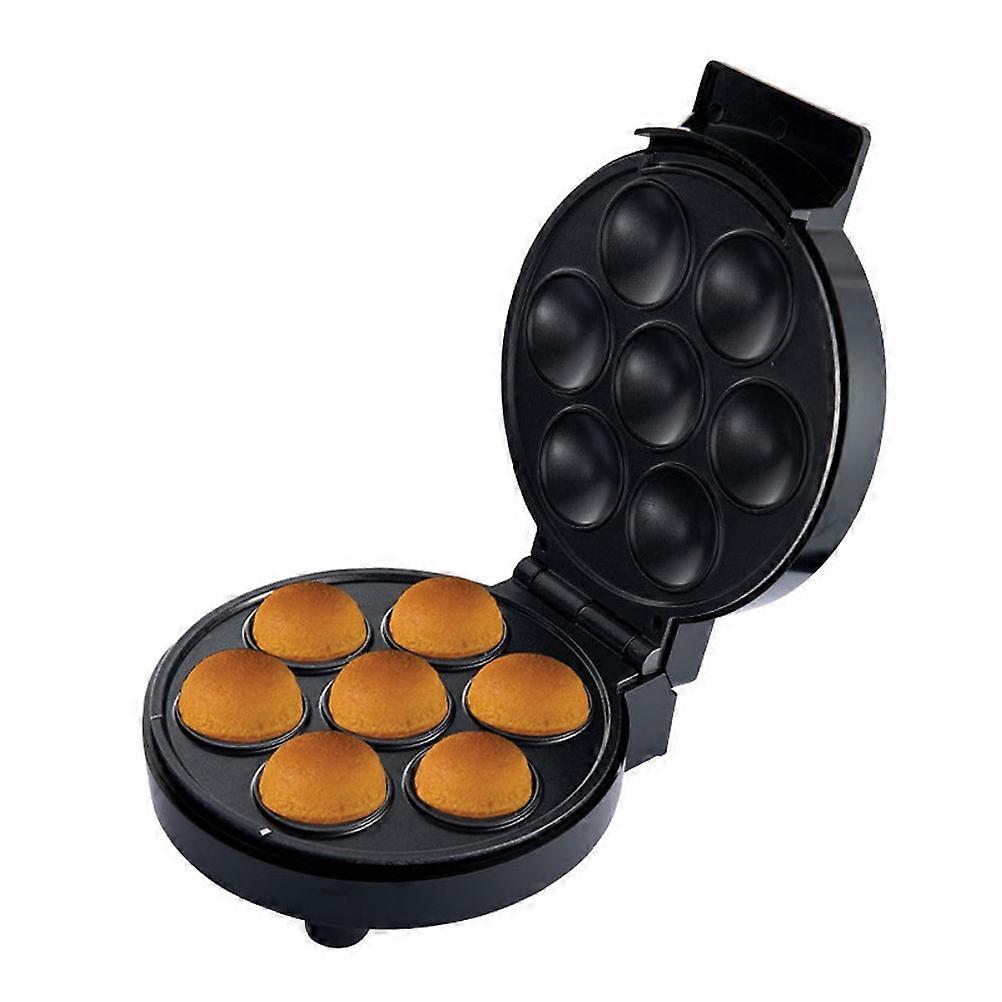 Mini electric waffle and sandwich maker with non stick plates, 750 W