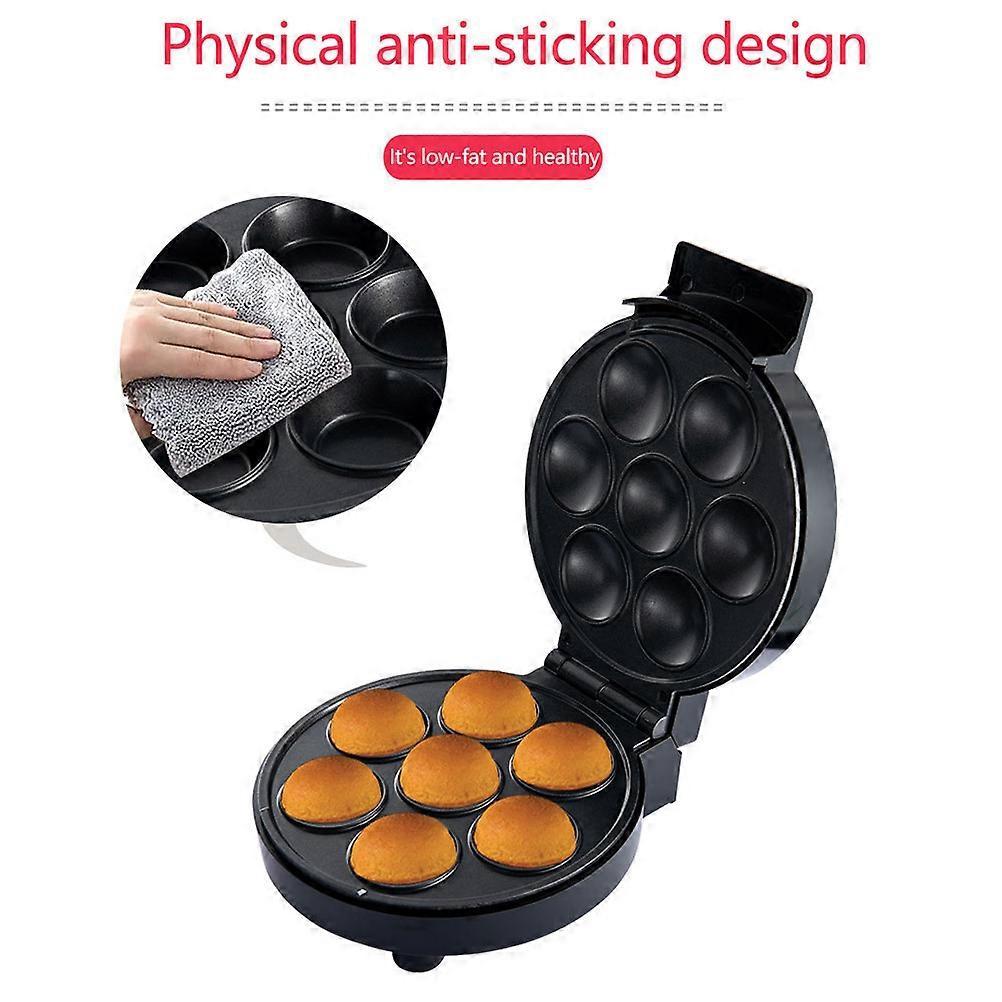 Anti slip rubber feet on the base of the mini waffle maker