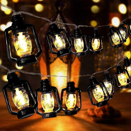 Camping LED String Lights, Warm White 5m