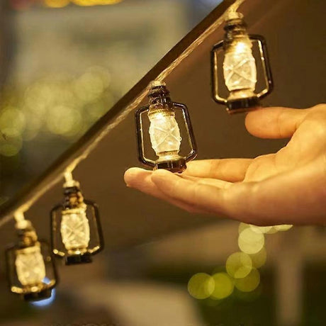 Camping LED String Lights, Warm White 5m