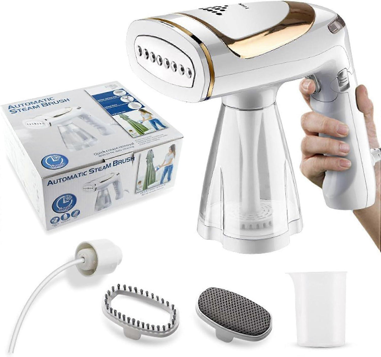Setenil foldable handheld garment steamer for travel