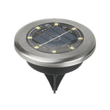 Mini Solar Ground Lights, Warm White 10 Pack