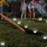 Mini Solar Ground Lights, White 10 Pack