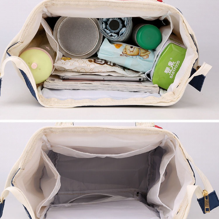Baby Nappy Bag Backpack with Insulated Bottle Pockets Green