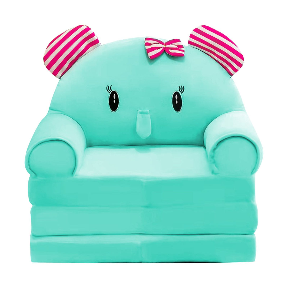 Kids foldable 2 in 1 cartoon sofa bed