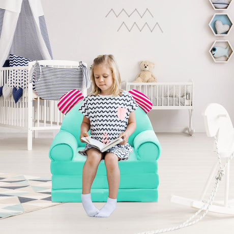 Kids sofa folded compact for storage