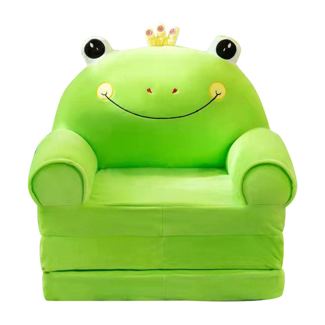 Kids foldable 2 in 1 cartoon sofa bed
