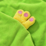 Removable washable cover on kids cartoon sofa
