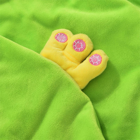 Removable washable cover on kids cartoon sofa
