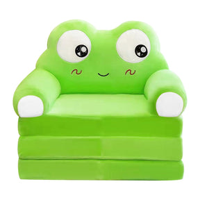 Kids foldable 2 in 1 cartoon sofa bed
