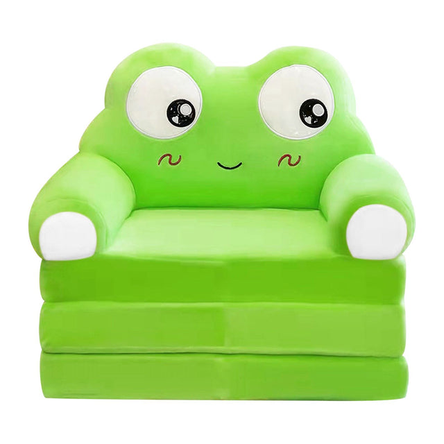 Kids foldable 2 in 1 cartoon sofa bed