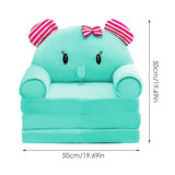 Children's foldable cartoon sofa bed