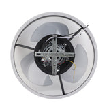 Ceiling fan light illuminated in warm 3000K colour temperature