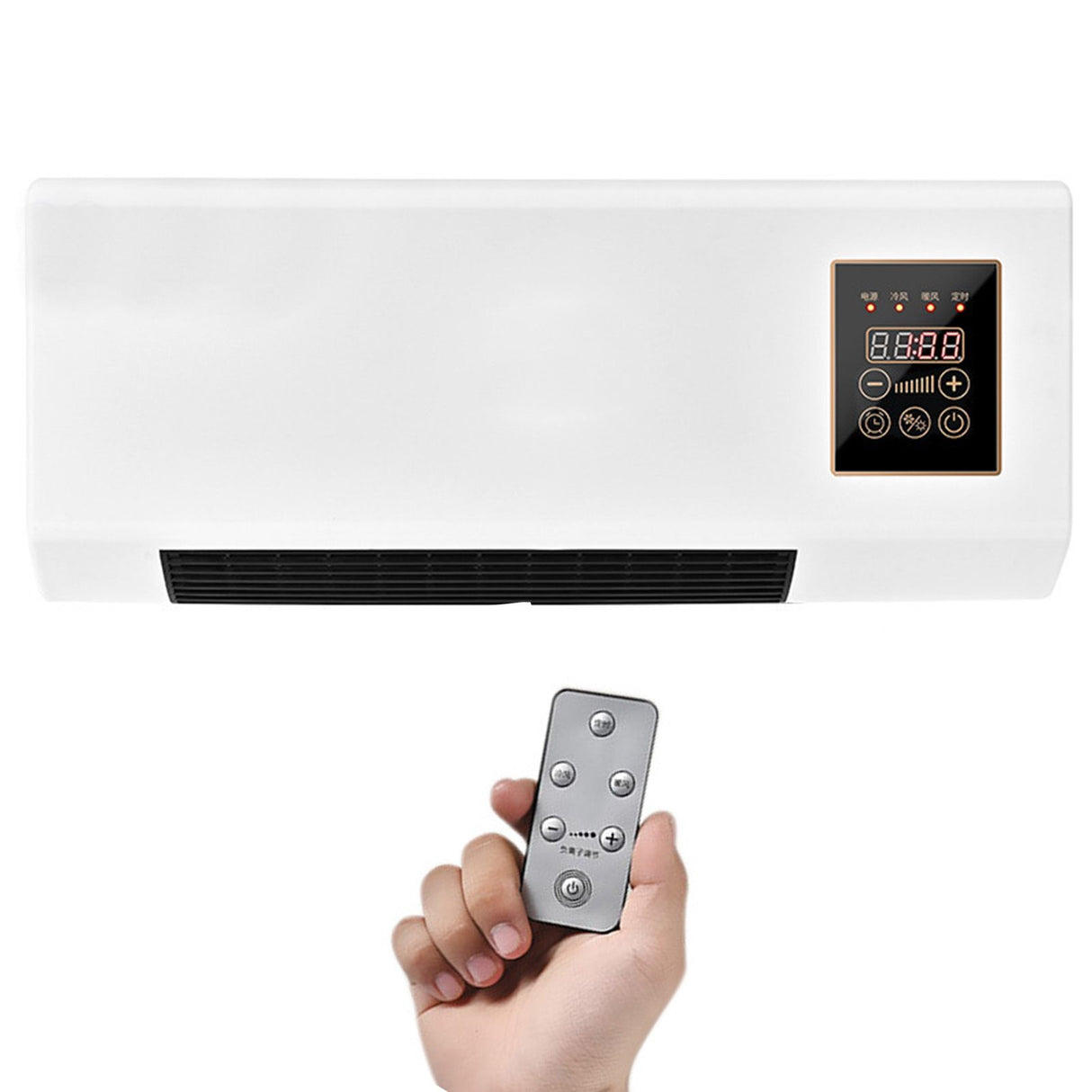 Comabbio Wall Mounted Air Conditioner, Mini Split, Cooling and Heating