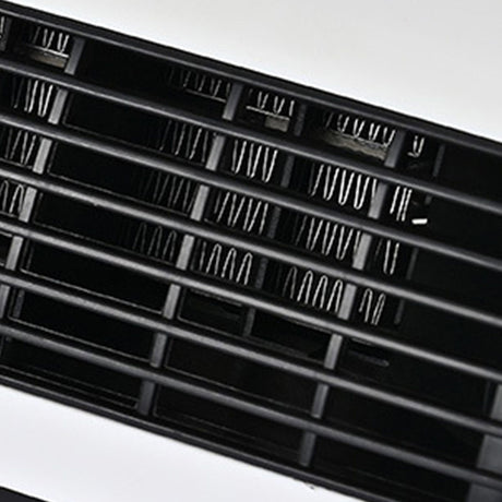 Side view of the slim ABS and PP wall mounted air conditioner housing