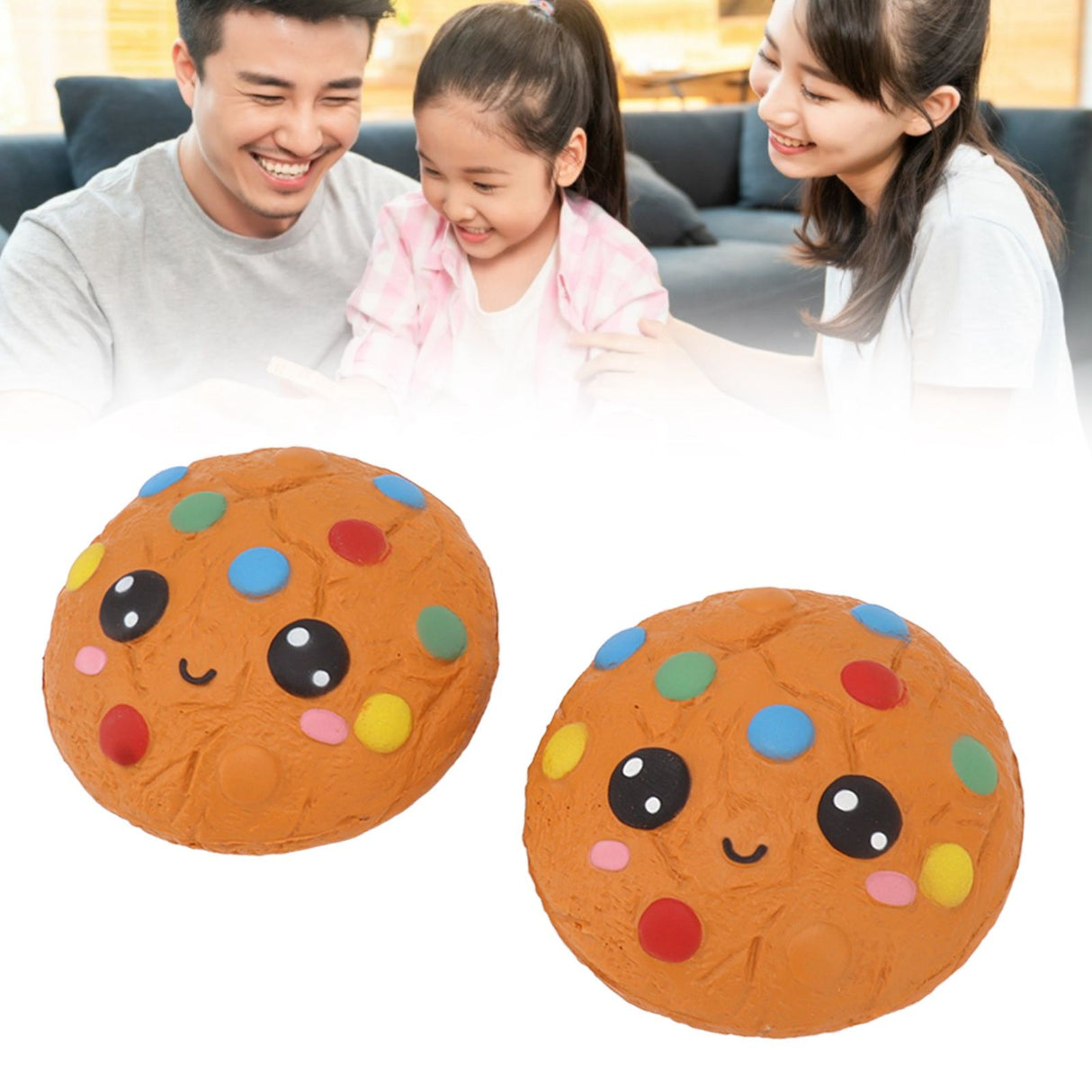 Bread squishy toy in packaging