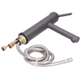 G1/2 threaded base of the stainless steel pull out mixer tap