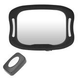 Baby car mirror with LED light and remote control