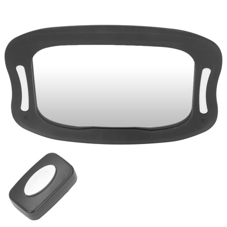 Baby car mirror with LED light and remote control