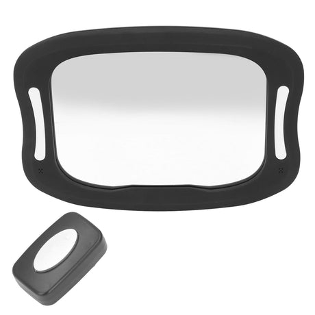 Baby car mirror with LED light and remote control