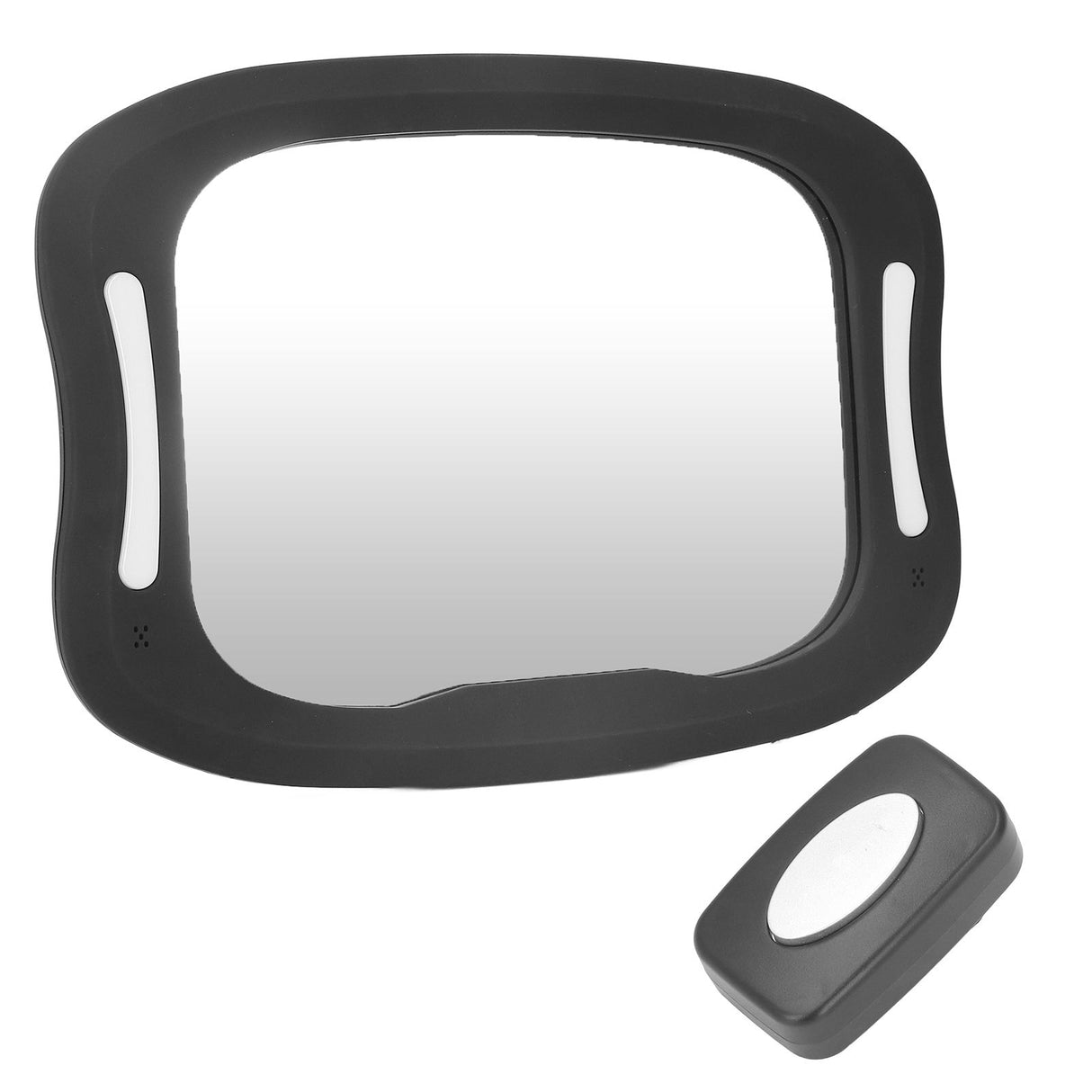 Baby car mirror with LED light and remote control