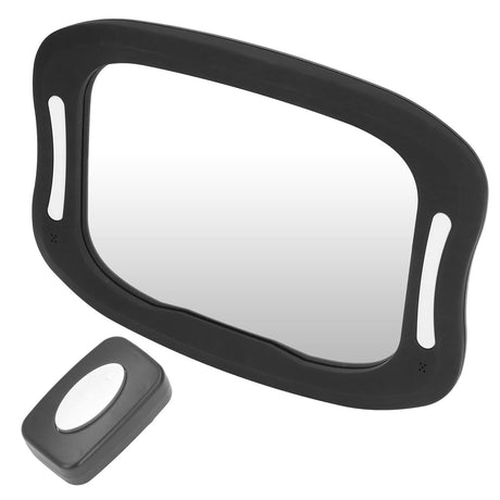 Baby car mirror with LED light and remote control