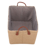 Thurlestone Collapsible Storage Basket, Large, Pale Yellow