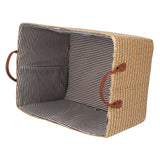 Thurlestone Collapsible Storage Basket, Large, Pale Yellow