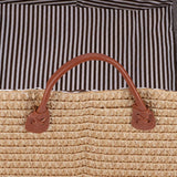 Thurlestone Collapsible Storage Basket, Large, Pale Yellow