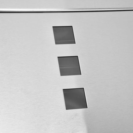 Stainless steel wall-mounted locking mailbox with narrow slot - image 13