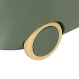 Green car shaped kids toy storage box with wheels - view 11