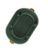 Green car shaped kids toy storage box with wheels - view 15