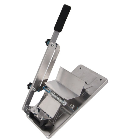 Double pressure bearing mechanism of the frozen meat slicer