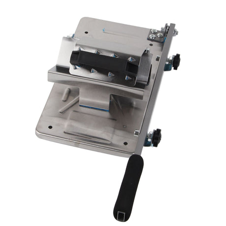 Full package contents of the manual frozen meat slicer set