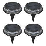 Solar Lawn Lights, Warm White 4 Pack