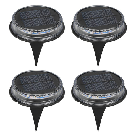 Solar Lawn Lights, Warm White 4 Pack