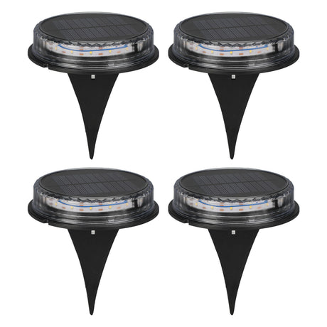 Solar Lawn Lights, Warm White 4 Pack