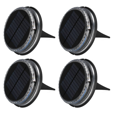 Solar Lawn Lights, Warm White 4 Pack