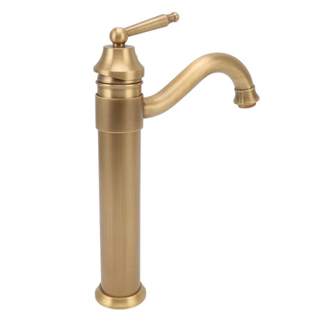 Side profile of the tall industrial basin mixer tap