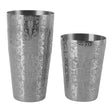 Poowong silver stainless steel cocktail shaker set on a home bar