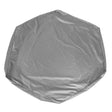 Hexagon Sandpit Cover with Drawstring, Waterproof, Grey