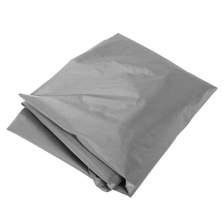 Hexagon Sandpit Cover with Drawstring, Waterproof, Grey