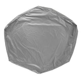 Hexagon Sandpit Cover with Drawstring, Waterproof, Grey