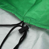 Hexagon Sandpit Cover with Drawstring, Waterproof, Green